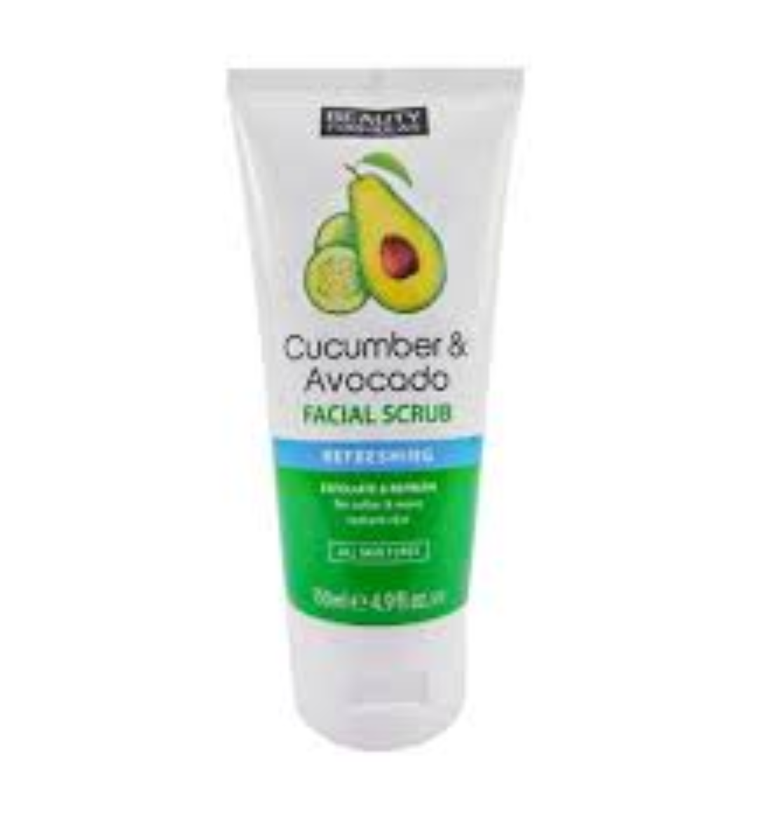 BF FACIAL SCRUB CUCUM/AVOCADO TUBE 150ML